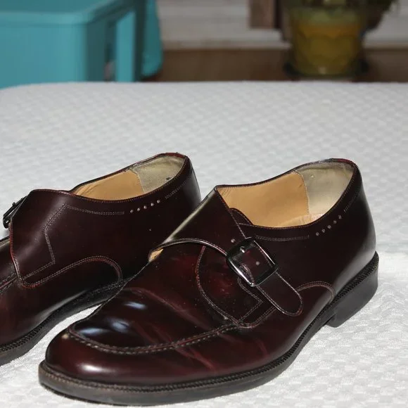 Johnston and Murphy sheepskin shoes 15-0824 Monk Strap Johnston & Murphy Hawthorn Double Monk SKU: 9781197 - YouTube main image 3